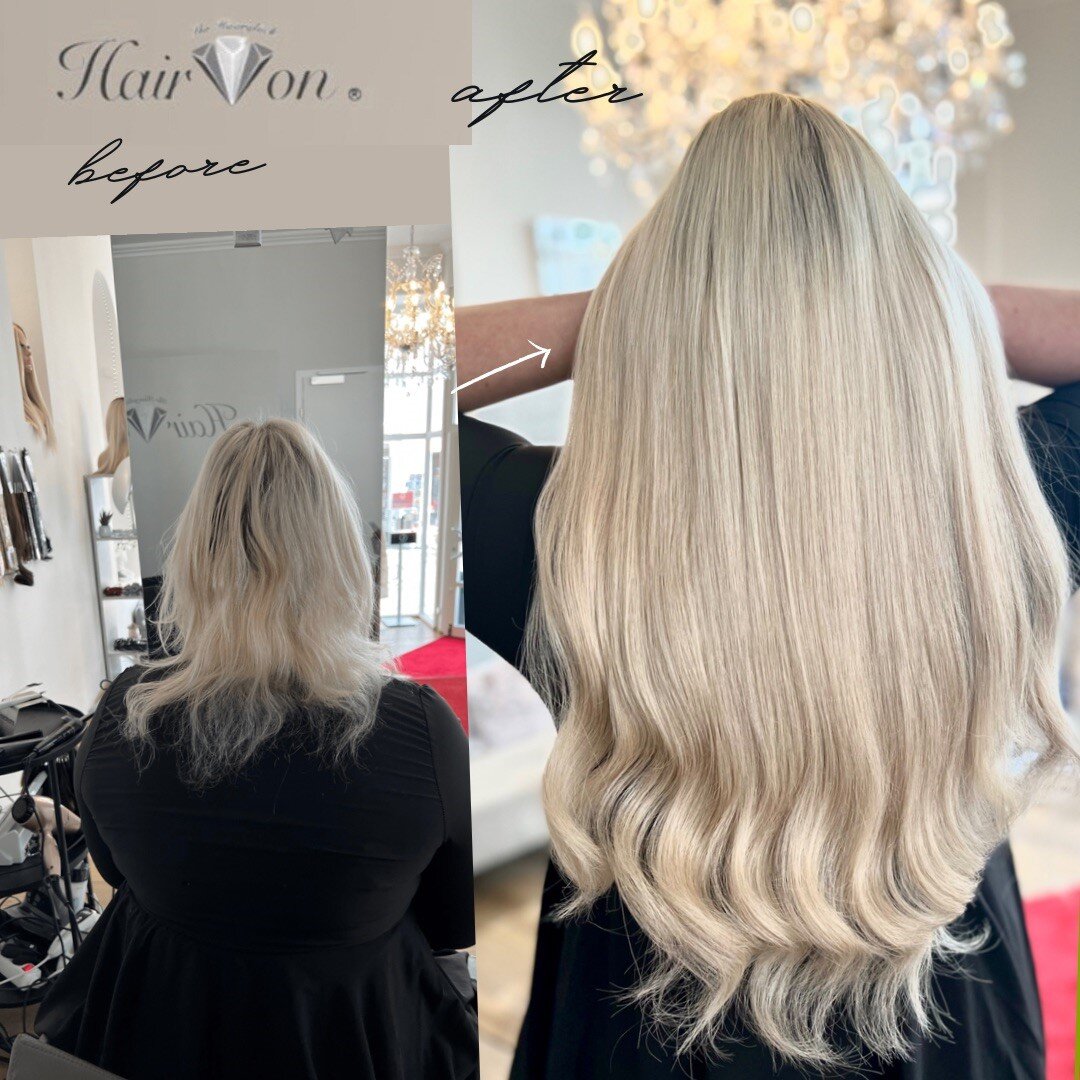 Haare verlängern lassen von HairVon